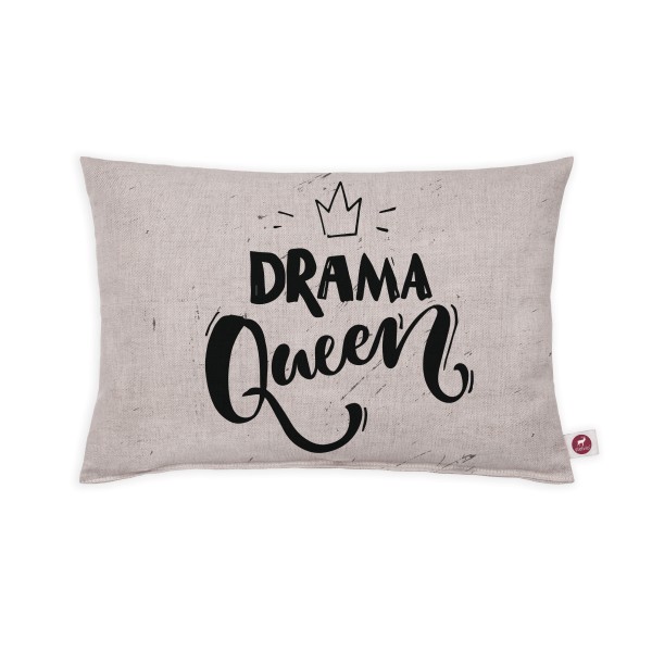 Motivkissen 30x20cm - Dramaqueen